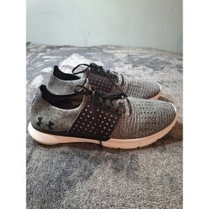 Under Armour Speedform Threadborne Slingwrap Sneaker Shoes Mens 10.5 Black Run